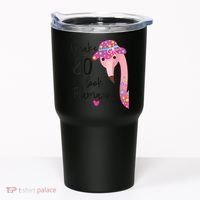 Flamingo 80th Birthday 80 Years Old Eighty Tumbler thumb 0