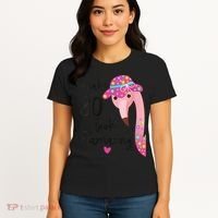 Flamingo 80th Birthday 80 Years Old Eighty Women's T-Shirt thumb 4