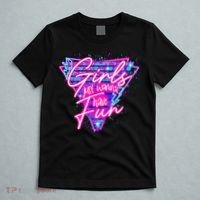 Funny 80S Girl Just Wanna Have Fun Nostalgia 1980s T-Shirt thumb 5