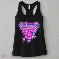 Funny 80S Girl Just Wanna Have Fun Nostalgia 1980s Women's Tank Top thumb 3