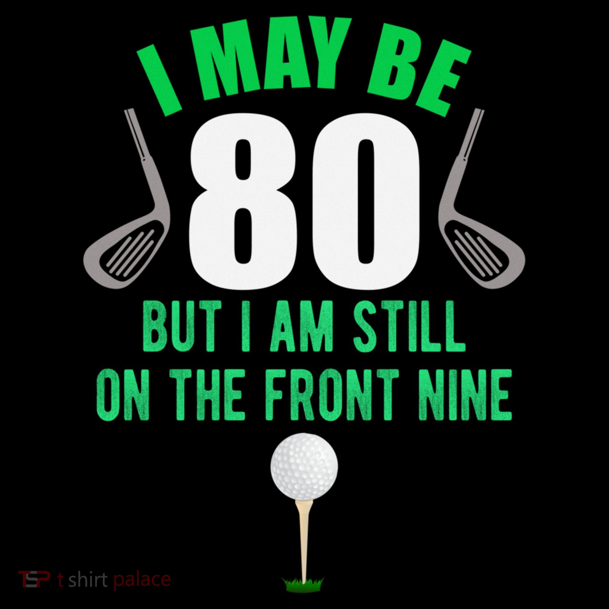 Funny 80th Golf Birthday Gift 80 Year Old Birthday Golfing Funny Gift Coffee Mug