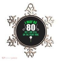 Funny 80th Golf Birthday Gift 80 Year Old Birthday Golfing Funny Gift Ornament thumb 0