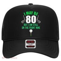 Funny 80th Golf Birthday Gift 80 Year Old Birthday Golfing Funny Gift Hat thumb 0