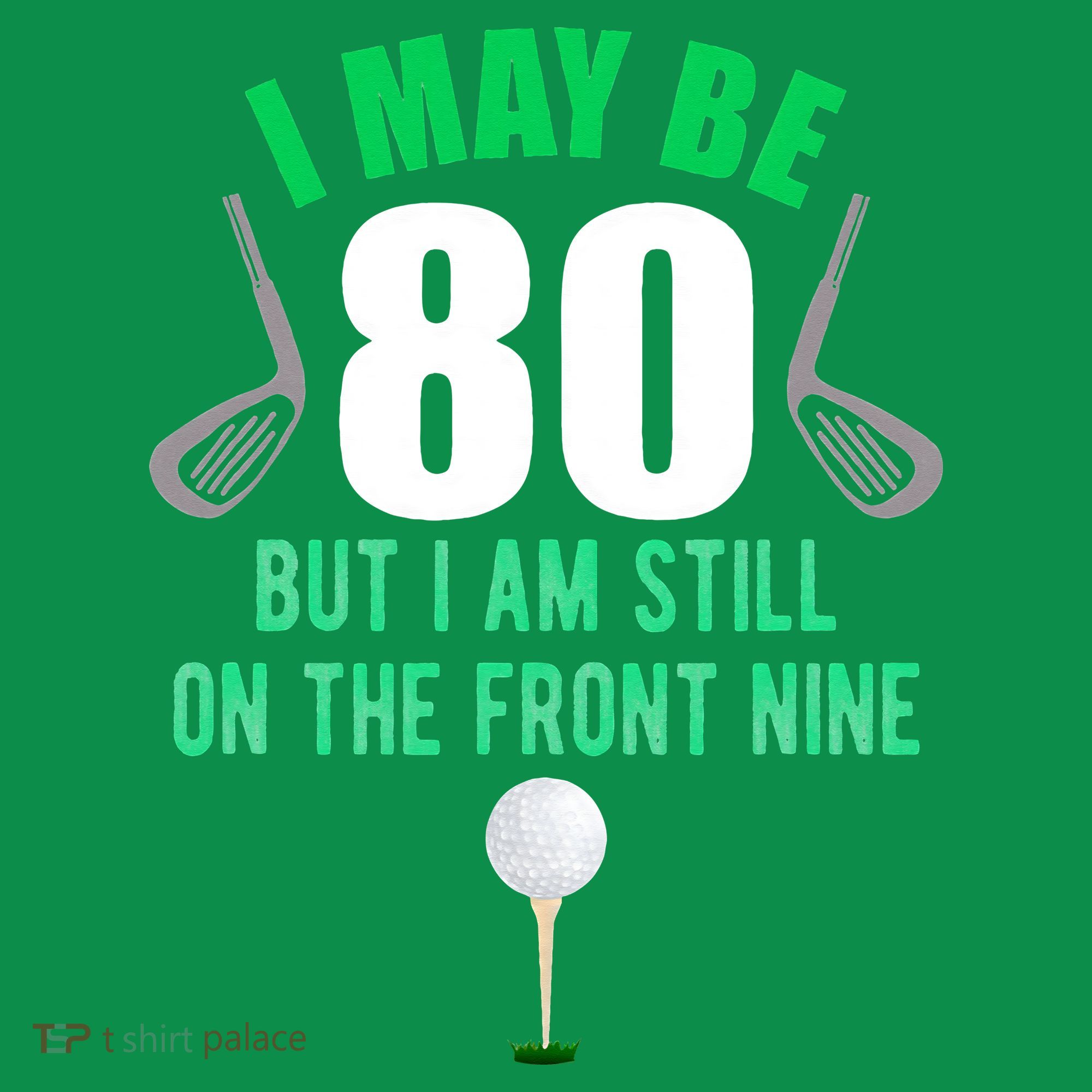 Funny 80th Golf Birthday 80 Year Old Birthday Golfing Mousepad