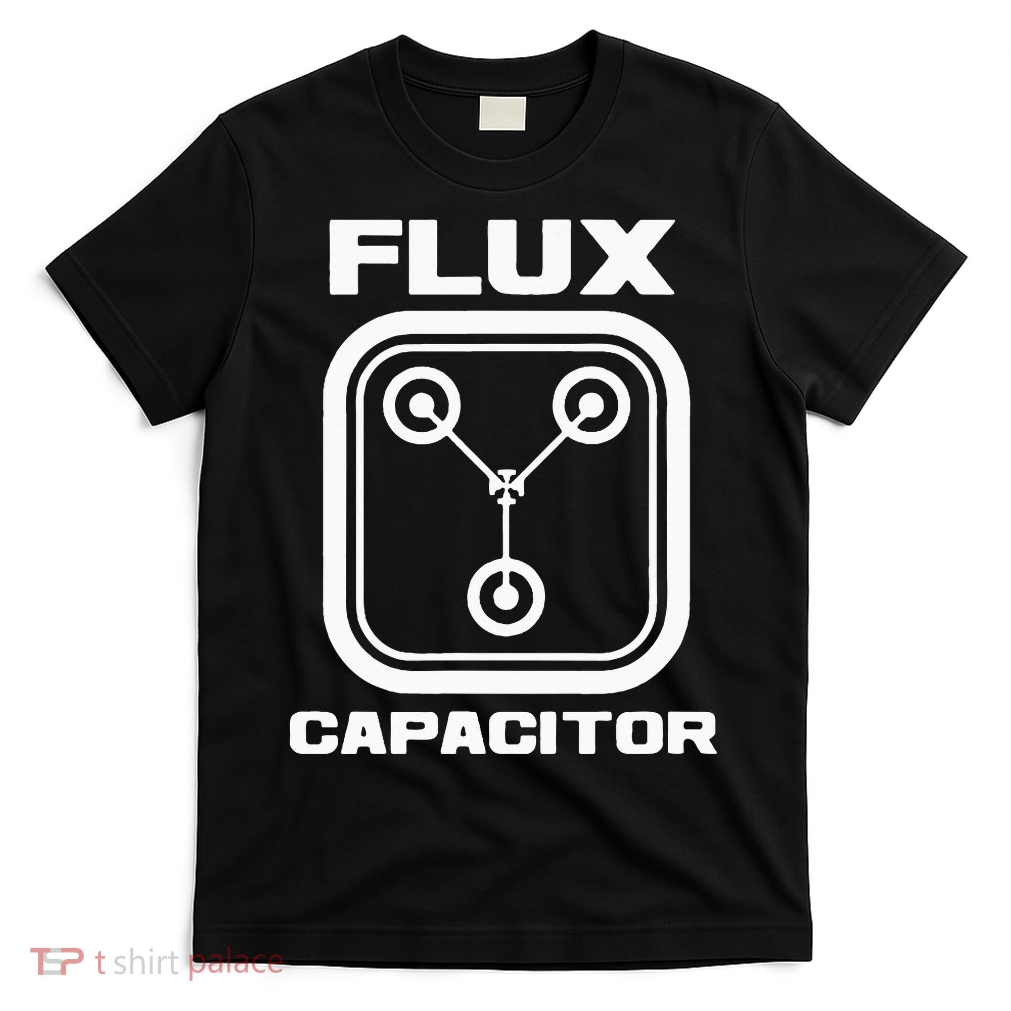 Funny 80S Vintage Movie Flux Capacitor T-Shirt
