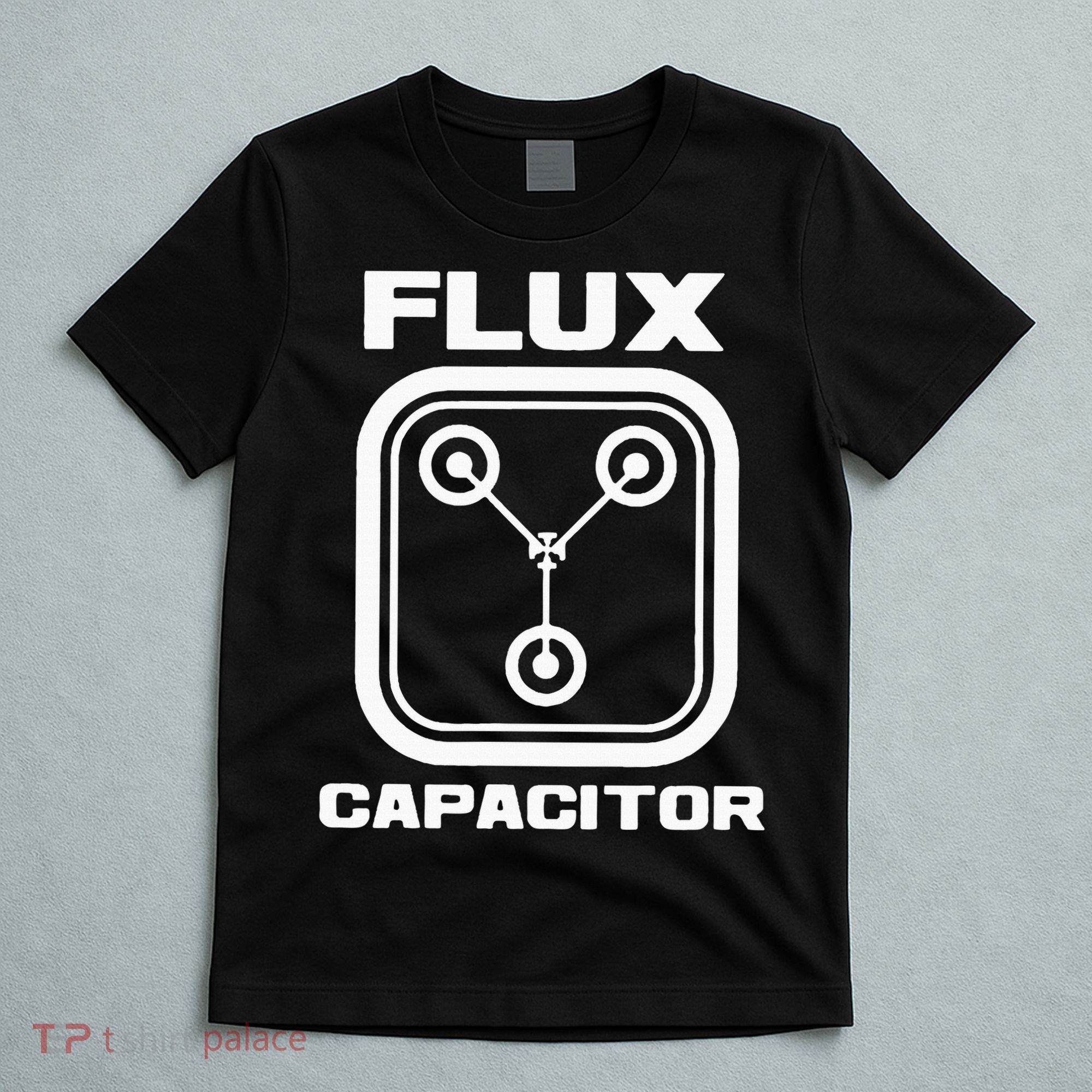 Funny 80S Vintage Movie Flux Capacitor T-Shirt