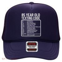 Funny 85 Year Old Texting Code Birthday Hat thumb 0
