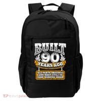 Funny 90th Birthday Gift BDay Gift Saying Age 90 Year Joke Backpack thumb 0