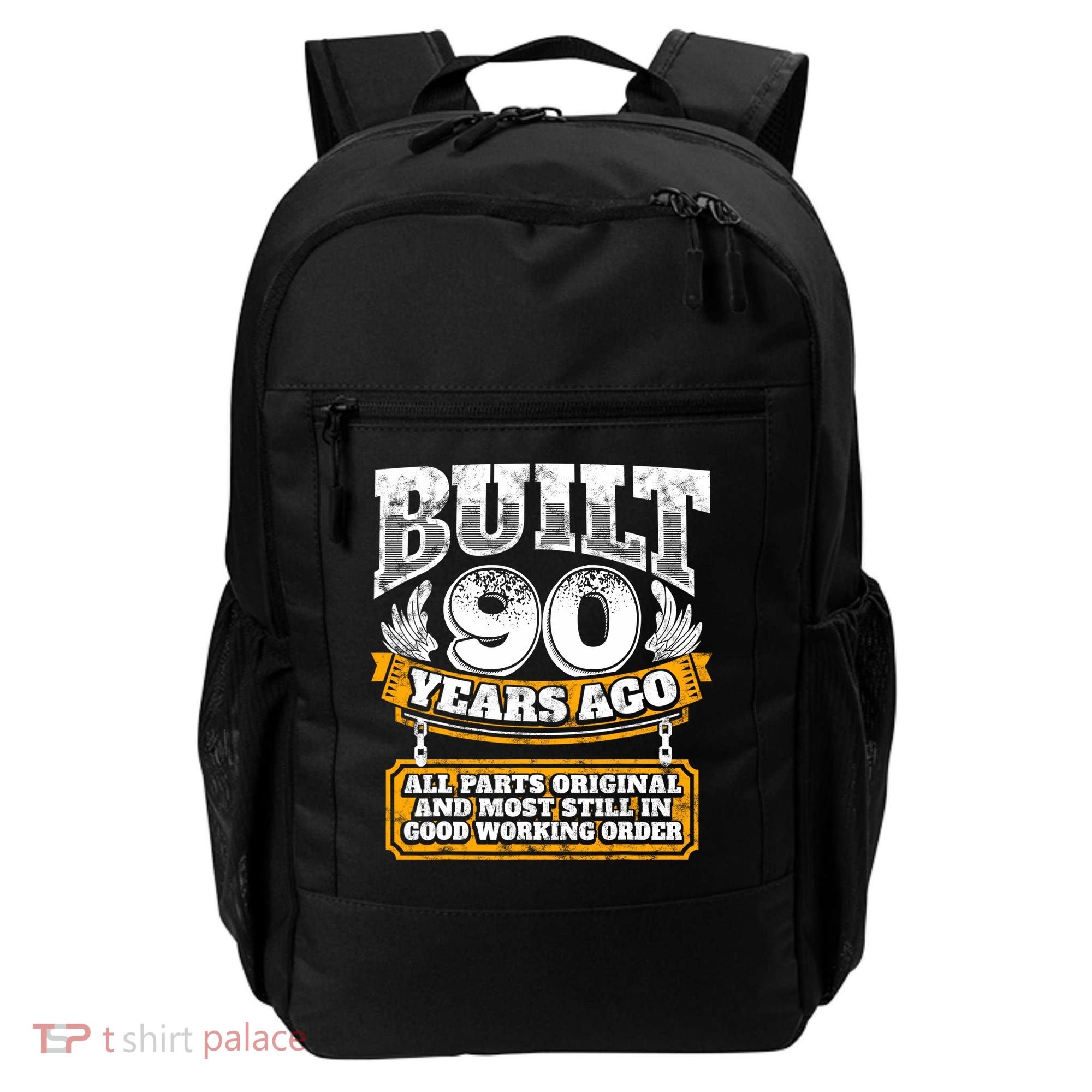 Funny 90th Birthday Gift BDay Gift Saying Age 90 Year Joke Backpack
