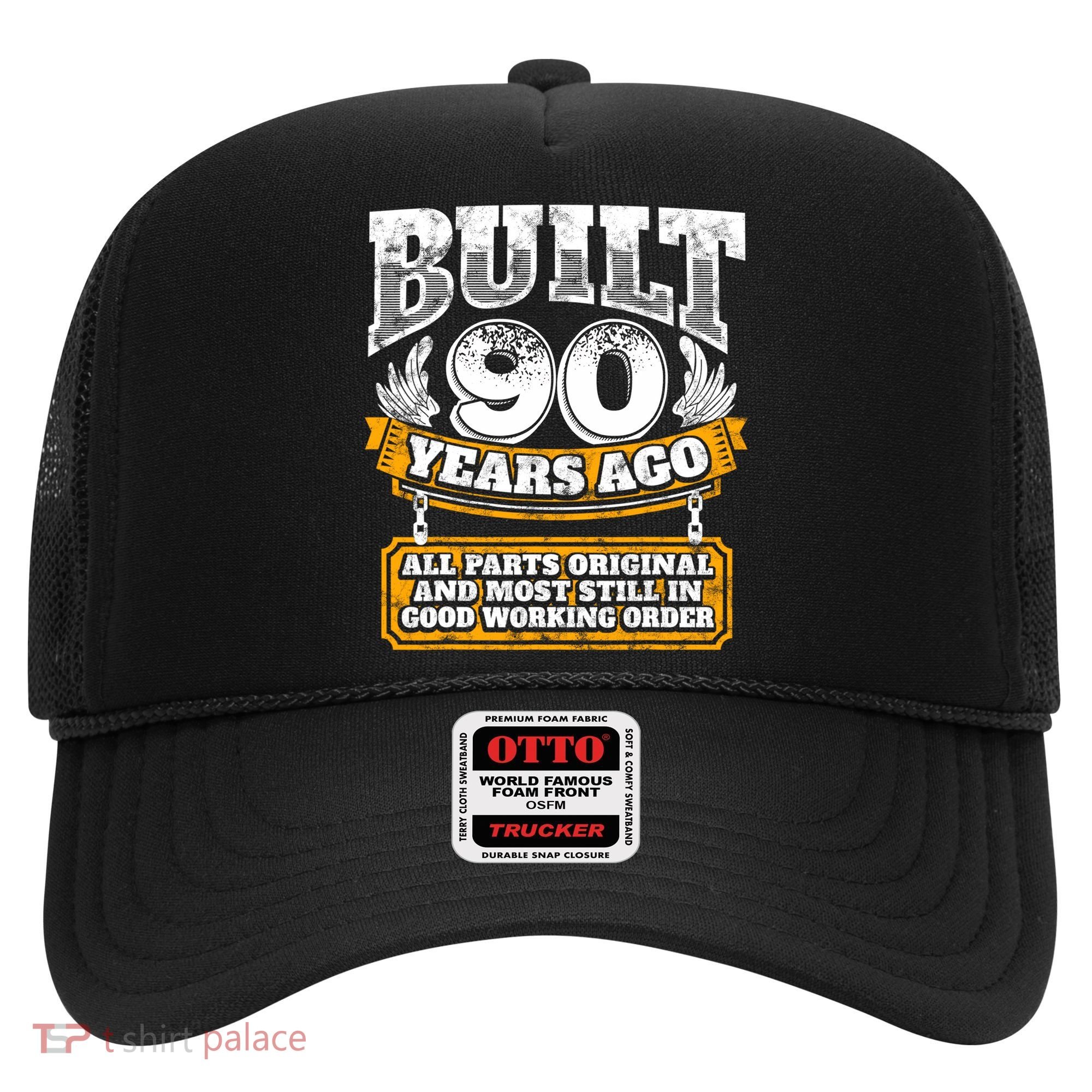 Funny 90th Birthday Gift BDay Gift Saying Age 90 Year Joke Hat