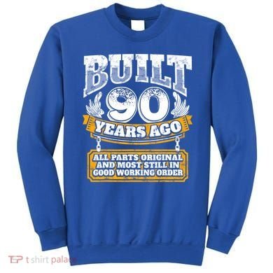 Funny 90th Birthday Gift BDay Gift Saying Age 90 Year Joke Sweatshirt