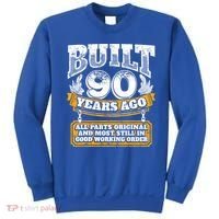 Funny 90th Birthday Gift BDay Gift Saying Age 90 Year Joke Sweatshirt thumb 0