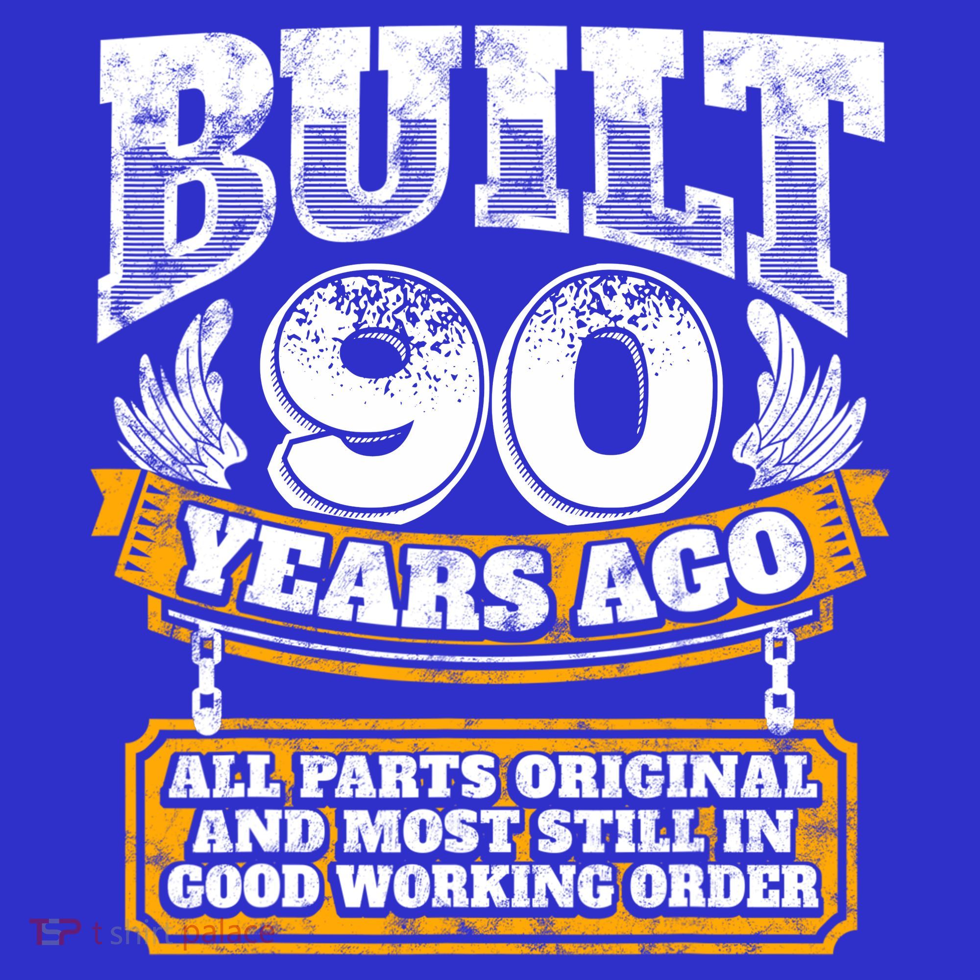 Funny 90th Birthday Gift BDay Gift Saying Age 90 Year Joke T-Shirt