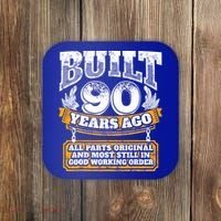 Funny 90th Birthday Gift BDay Gift Saying Age 90 Year Joke Coaster thumb 0