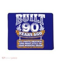 Funny 90th Birthday Gift BDay Gift Saying Age 90 Year Joke Mousepad thumb 0