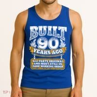 Funny 90th Birthday Gift BDay Gift Saying Age 90 Year Joke Tank Top thumb 3