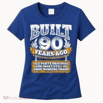 Funny 90th Birthday Gift BDay Gift Saying Age 90 Year Joke Women's T-Shirt