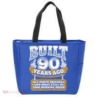 Funny 90th Birthday Gift BDay Gift Saying Age 90 Year Joke Tote Bag thumb 0