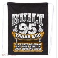 Funny 95th Birthday Present Shirt B-Day Gift Saying Age 95 Year Joke Drawstring Bag thumb 0