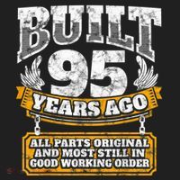 Funny 95th Birthday Present Shirt B-Day Gift Saying Age 95 Year Joke Golf Towel thumb 3