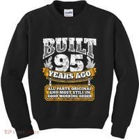 Funny 95th Birthday Present Shirt B-Day Gift Saying Age 95 Year Joke Kids Sweatshirt thumb 0