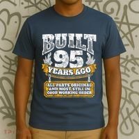 Funny 95th Birthday Present Shirt B-Day Gift Saying Age 95 Year Joke T-Shirt thumb 3