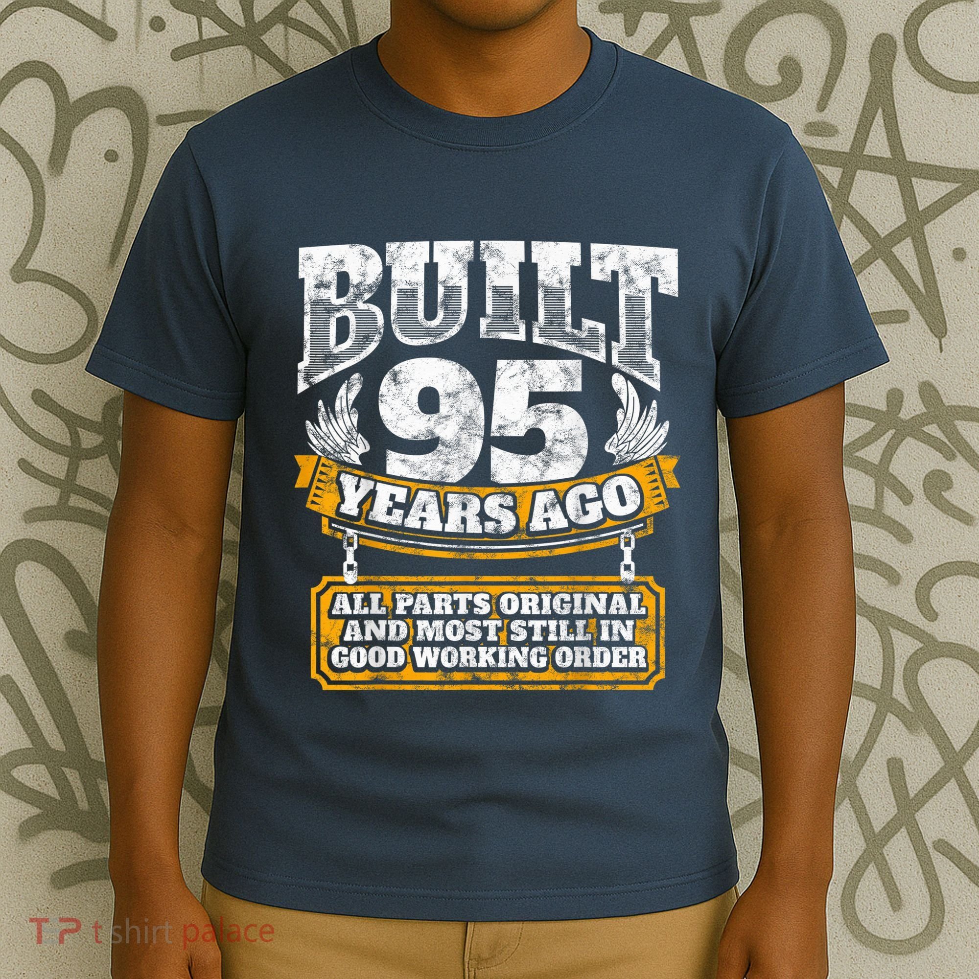 Funny 95th Birthday Present Shirt B-Day Gift Saying Age 95 Year Joke T-Shirt