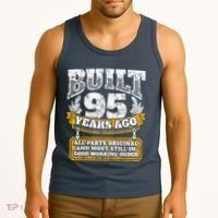 Funny 95th Birthday Present Shirt B-Day Gift Saying Age 95 Year Joke Tank Top thumb 3