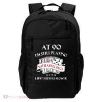 Funny 90th Birthday Gag Gift For 90 Year Old Playing Cards Meaningful Gift Backpack thumb 0