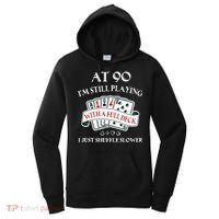 Funny 90th Birthday Gag Gift For 90 Year Old Playing Cards Meaningful Gift Women's Hoodie thumb 0