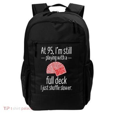 Funny 95th Birthday Present Gift 95 Year Old Cards Backpack