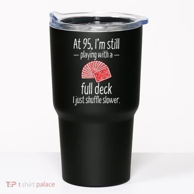 Funny 95th Birthday Present Gift 95 Year Old Cards Tumbler