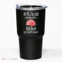 Funny 95th Birthday Present Gift 95 Year Old Cards Tumbler thumb 0