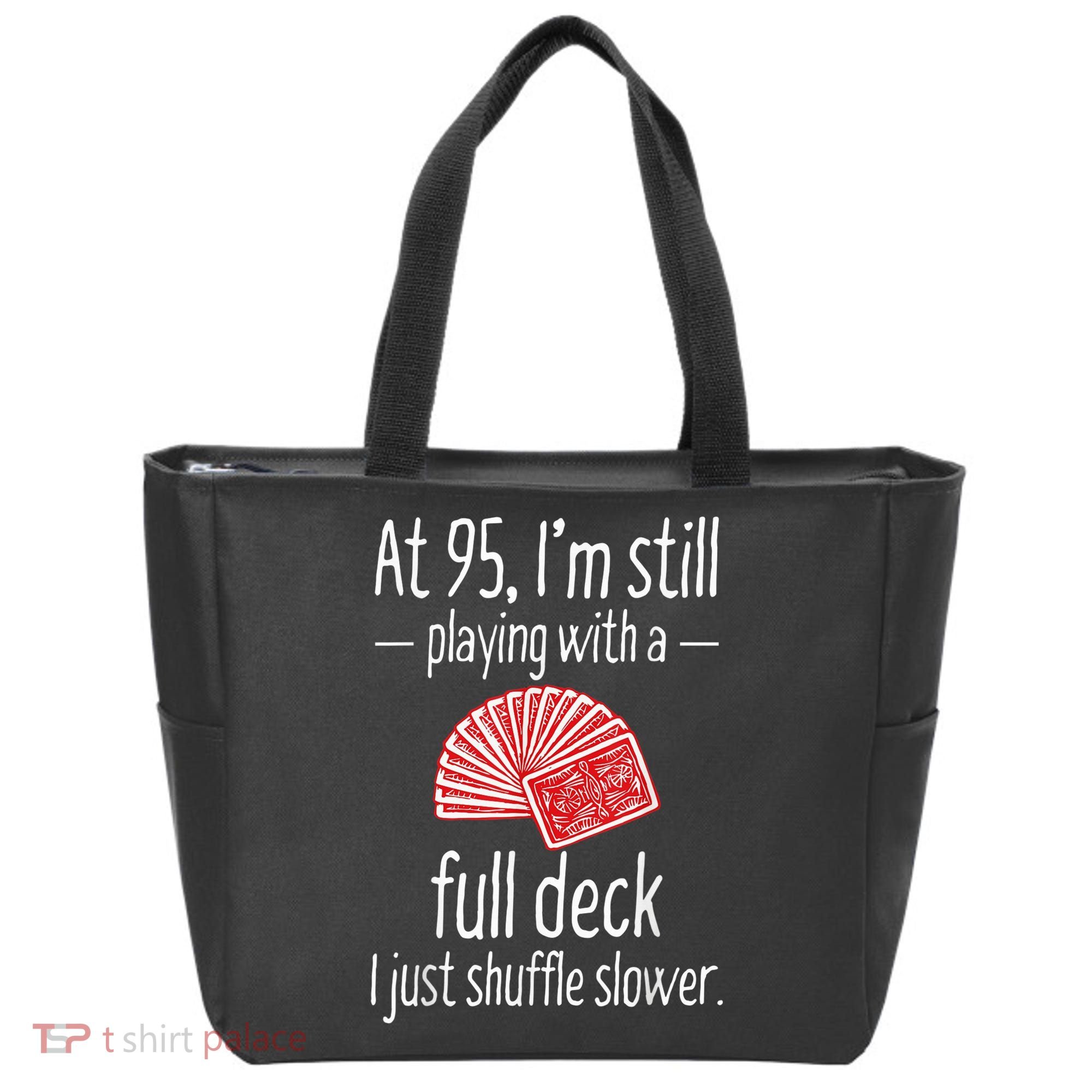 Funny 95th Birthday Present Gift 95 Year Old Cards Tote Bag