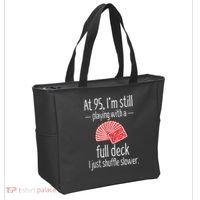 Funny 95th Birthday Present Gift 95 Year Old Cards Tote Bag thumb 2
