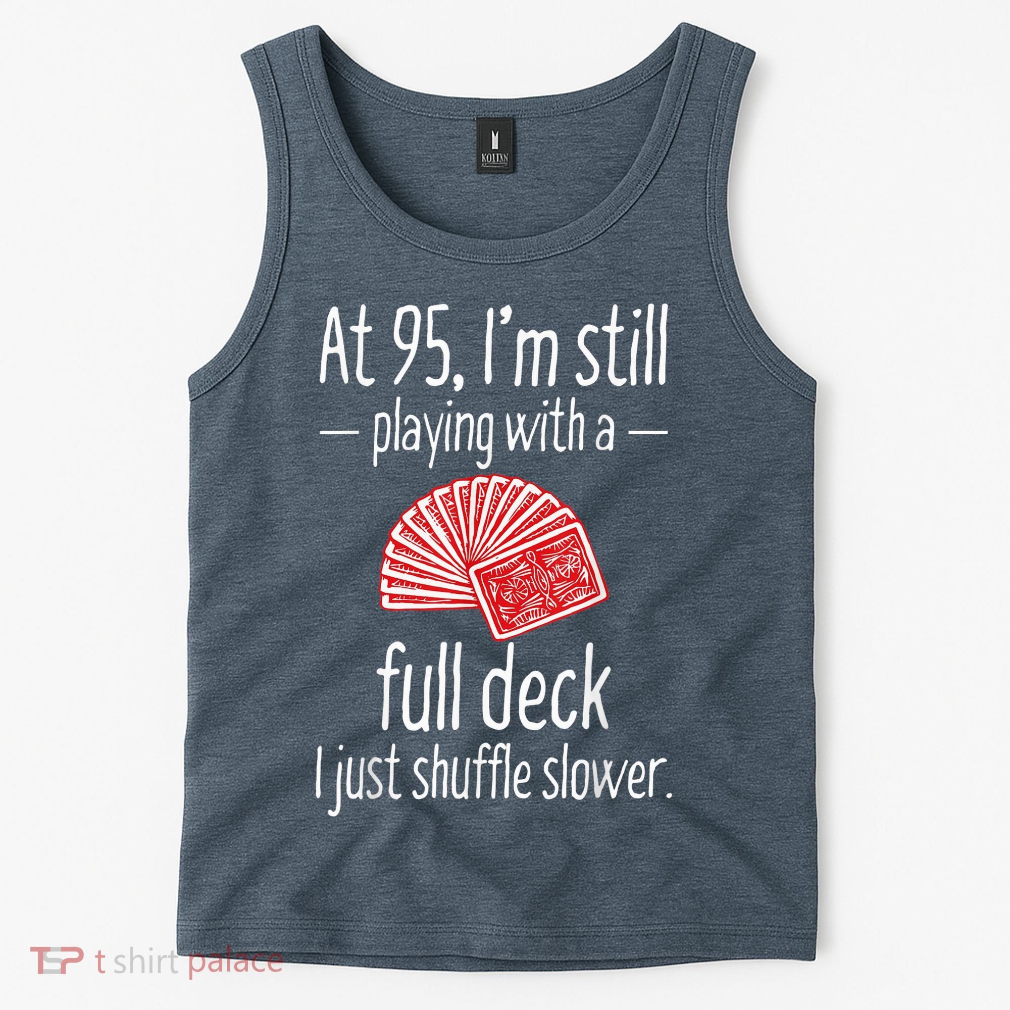 Funny 95th Birthday Present Gift 95 Year Old Cards Tank Top