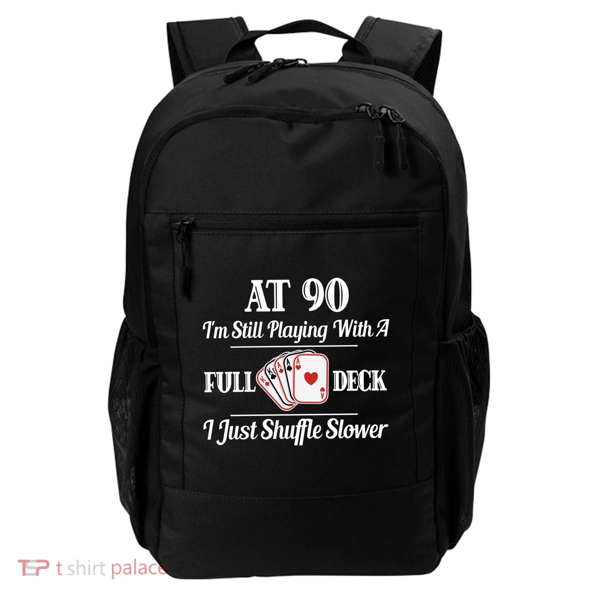 Funny 90th Birthday Gift Cool Gift 90 Year Old Cards Great Gift Backpack