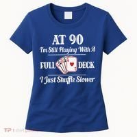 Funny 90th Birthday Gift Cool Gift 90 Year Old Cards Great Gift Women's T-Shirt thumb 0