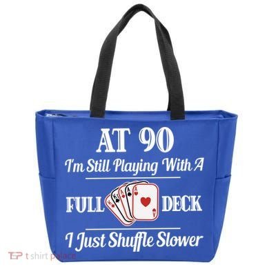 Funny 90th Birthday Gift Cool Gift 90 Year Old Cards Great Gift Tote Bag