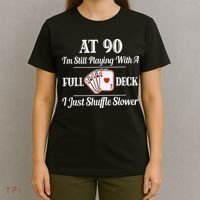 Funny 90th Birthday Gift - 90 Year Old Cards Happy Birthday Shirt T-Shirt thumb 4