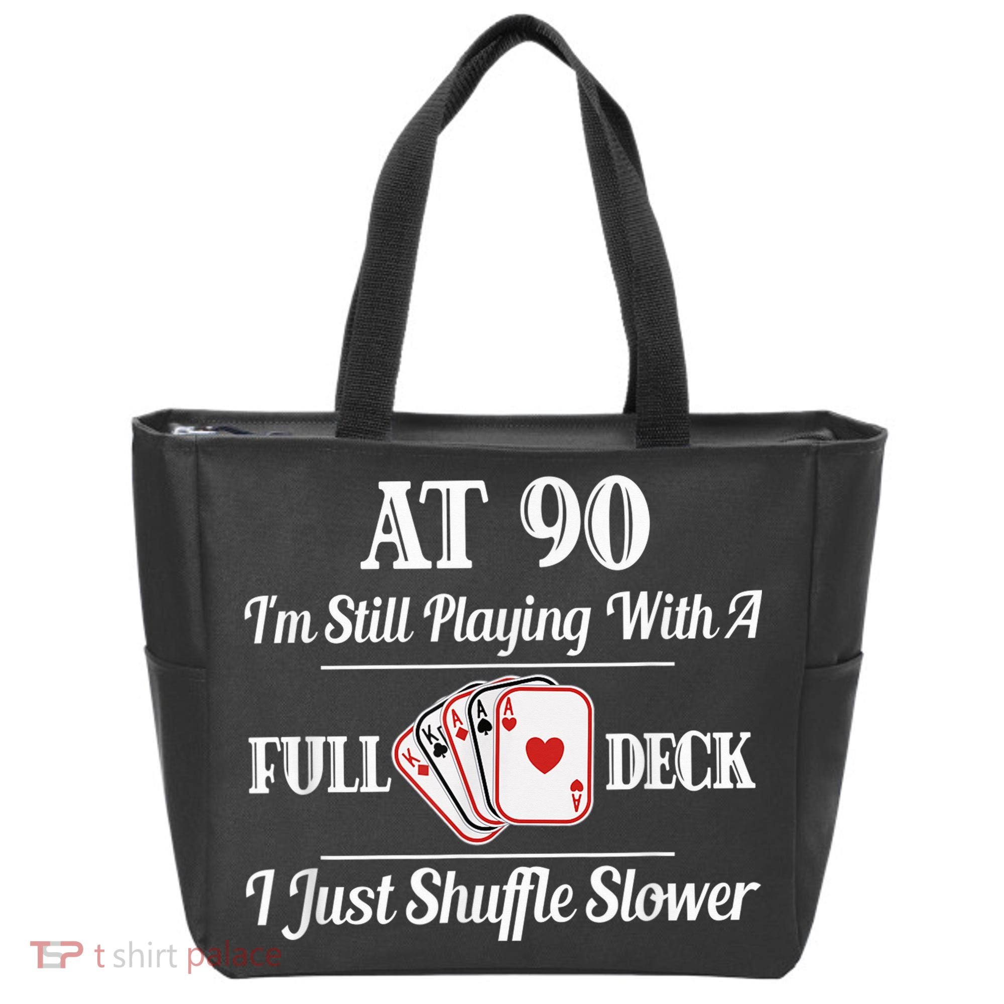 Funny 90th Birthday Gift - 90 Year Old Cards Happy Birthday Shirt Tote Bag