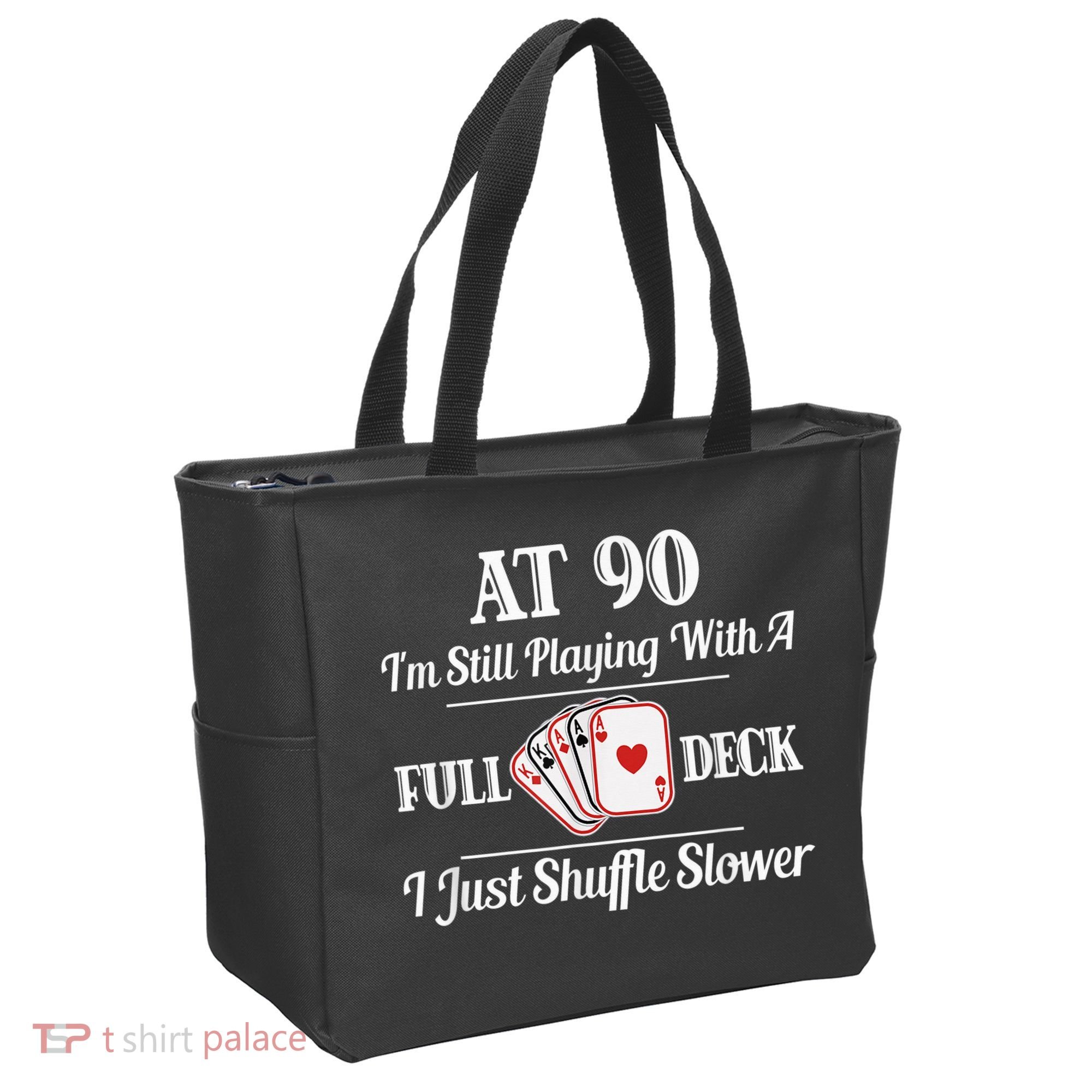 Funny 90th Birthday Gift - 90 Year Old Cards Happy Birthday Shirt Tote Bag
