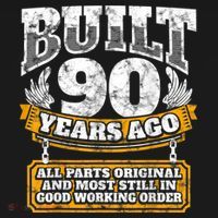 Funny 90th Birthday Shirt B-Day Gift Saying Age 90 Year Joke Women's Tank Top thumb 5