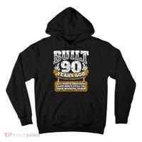 Funny 90th Birthday Shirt B-Day Gift Saying Age 90 Year Joke Tall Hoodie thumb 0
