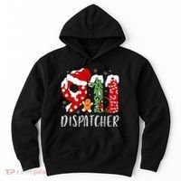Funny 911 Dispatcher SantaS Favorite 911 Dispatcher Hoodie thumb 0