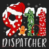 Funny 911 Dispatcher SantaS Favorite 911 Dispatcher Beanie thumb 2