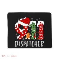 Funny 911 Dispatcher SantaS Favorite 911 Dispatcher Mousepad thumb 0