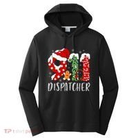 Funny 911 Dispatcher SantaS Favorite 911 Dispatcher Performance Fleece Hoodie thumb 0