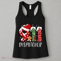 Funny 911 Dispatcher SantaS Favorite 911 Dispatcher Women's Tank Top thumb 3