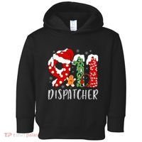 Funny 911 Dispatcher SantaS Favorite 911 Dispatcher Toddler Hoodie thumb 0